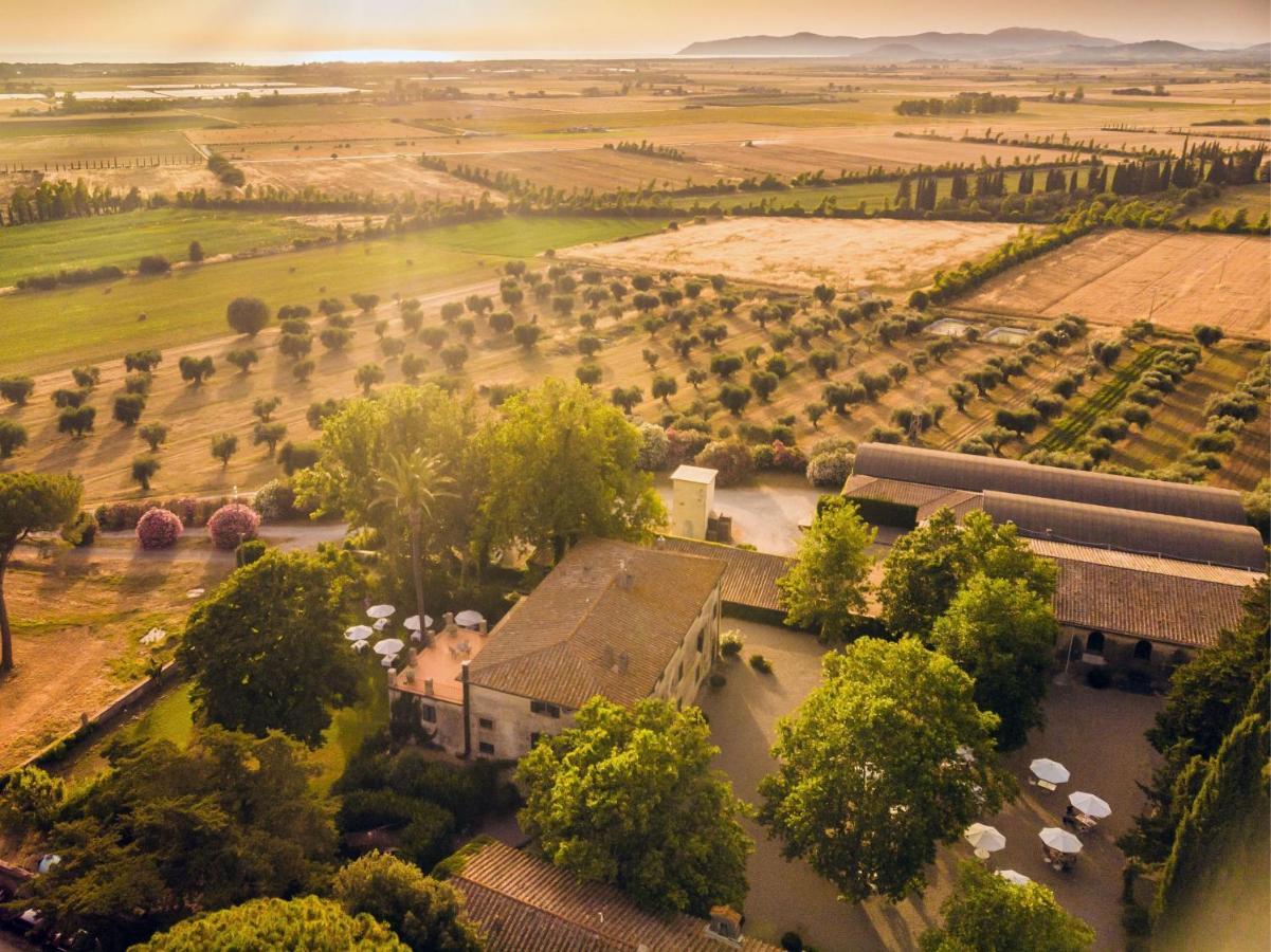 Вилла Antica Fattoria La Parrina Орбетелло Экстерьер фото